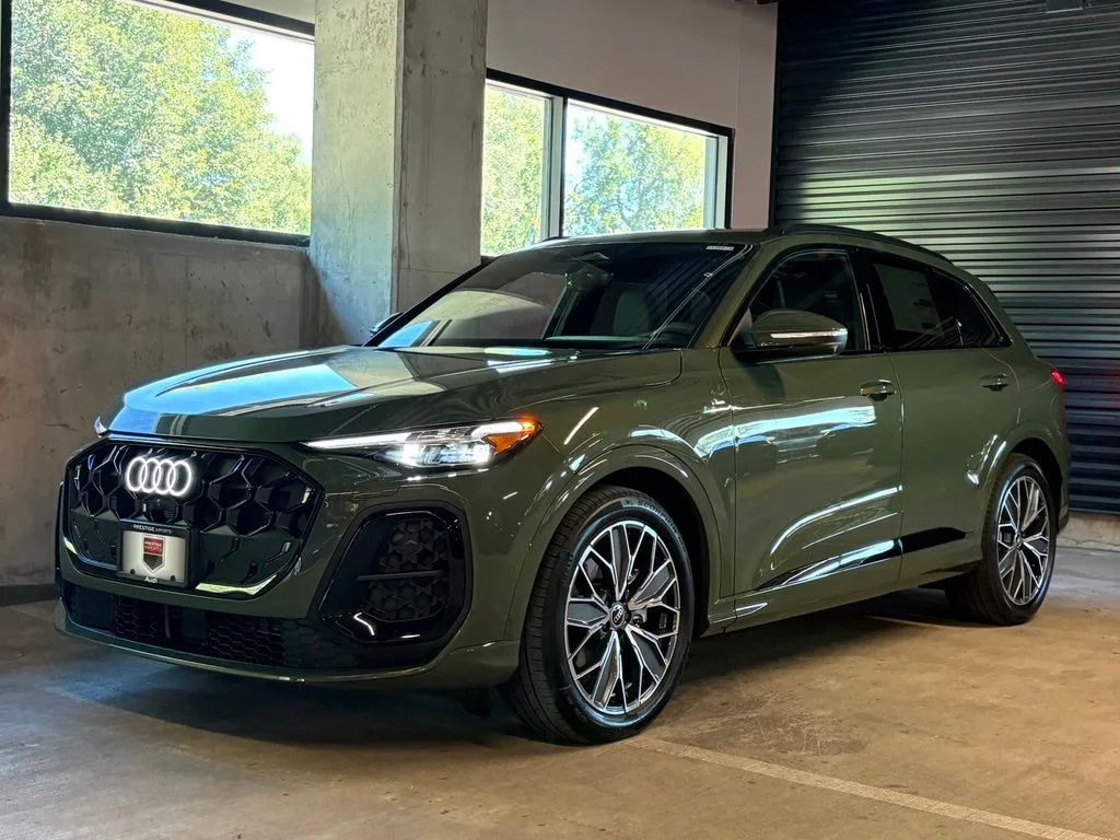 New 2026 District Green Metallic Audi 2.0T Prestige image 1