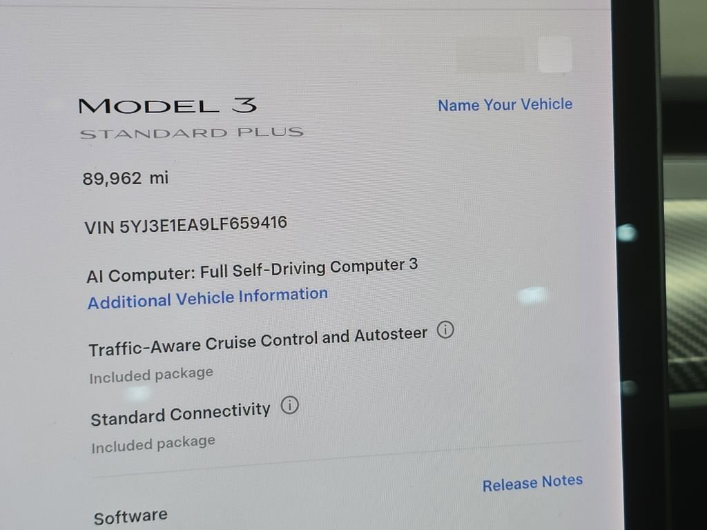 Used 2020 Pearl White Multi-Coat Tesla  image 15