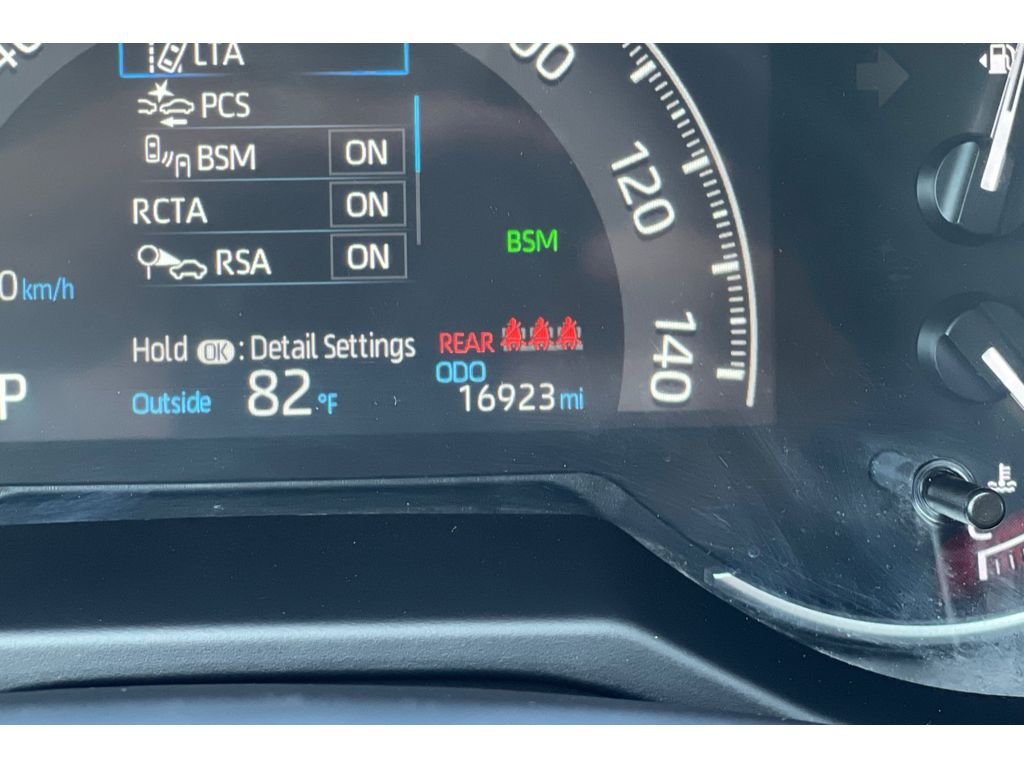 Used 2025 Magnetic Gray Metallic Toyota LE image 36