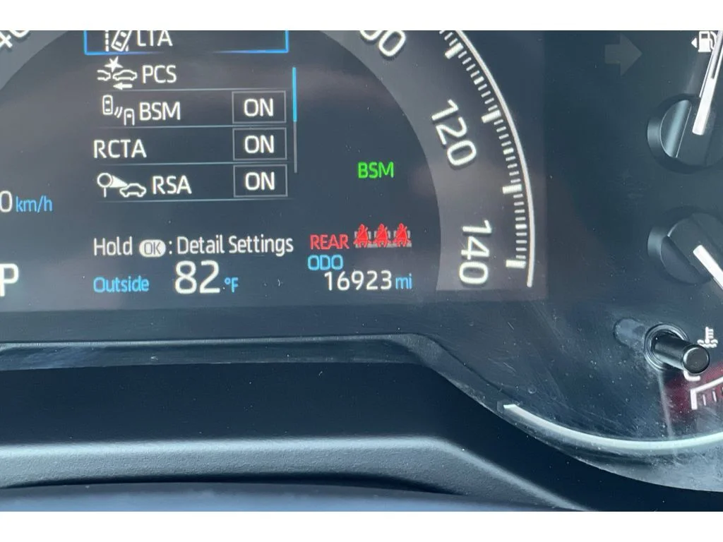Used 2025 Magnetic Gray Metallic Toyota LE image 36