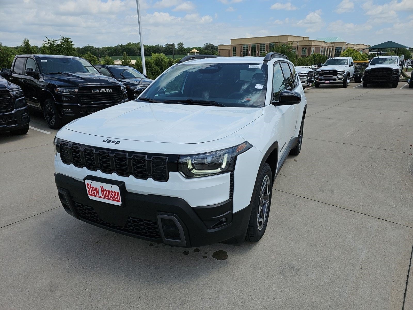 New 2026 Bright White Clearcoat Jeep Limited image 1