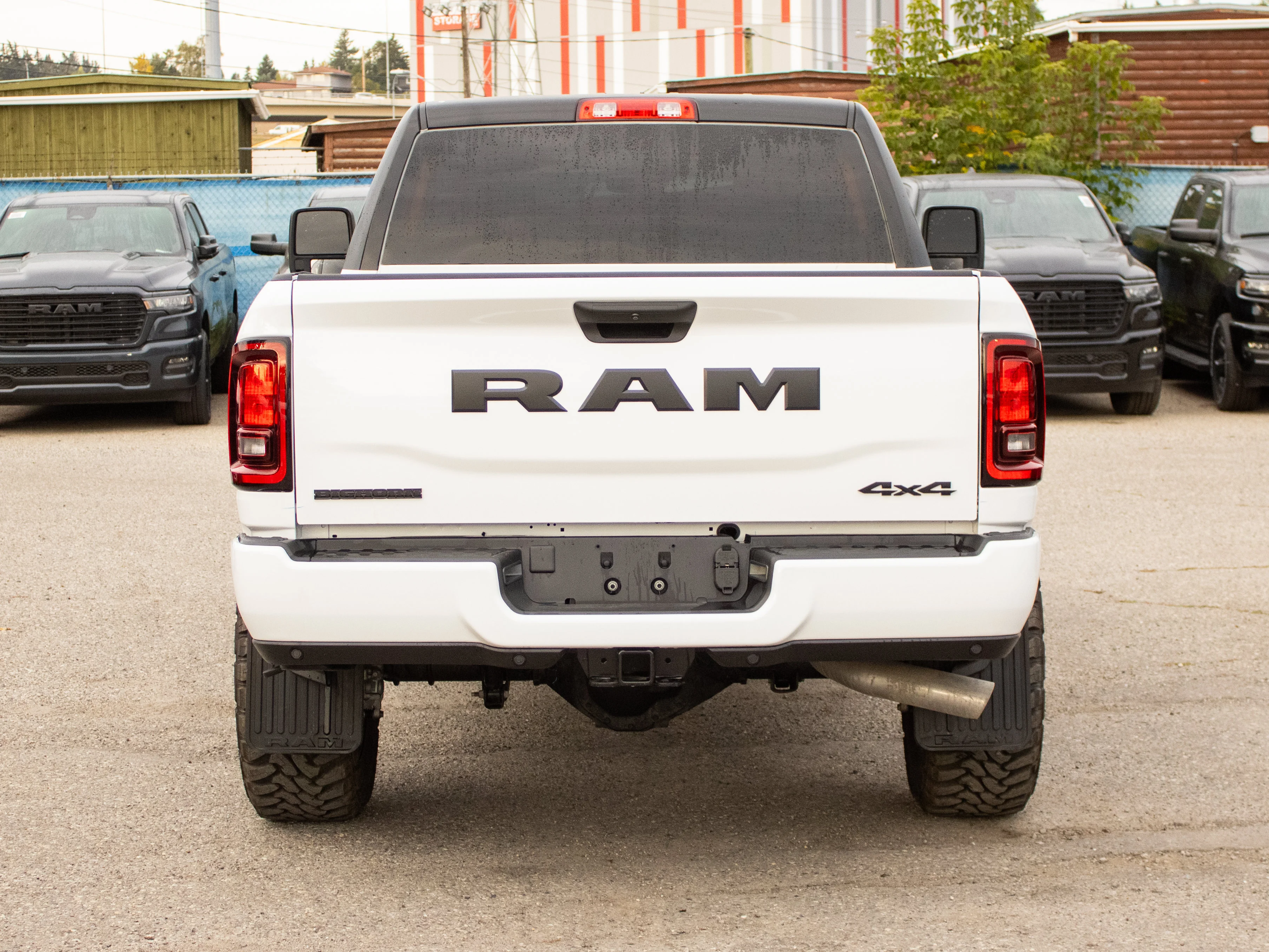 New 2026 White RAM Big Horn*, 35 Inch Tires, 20 Inch Toyos image 4