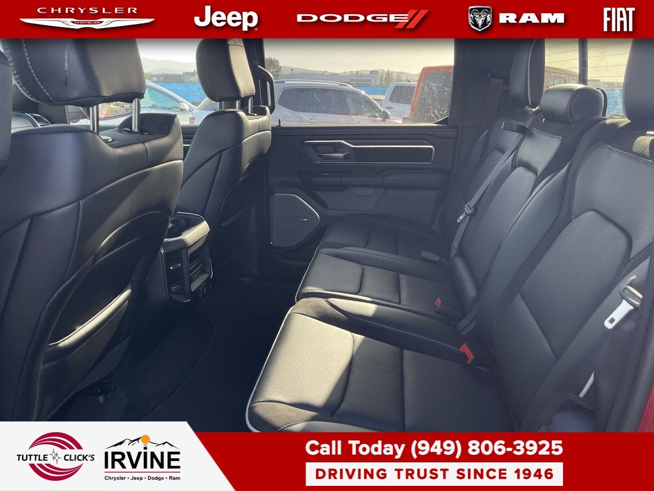 New 2026 Molten Red Pearl-Coat Exterior Paint RAM Laramie image 18
