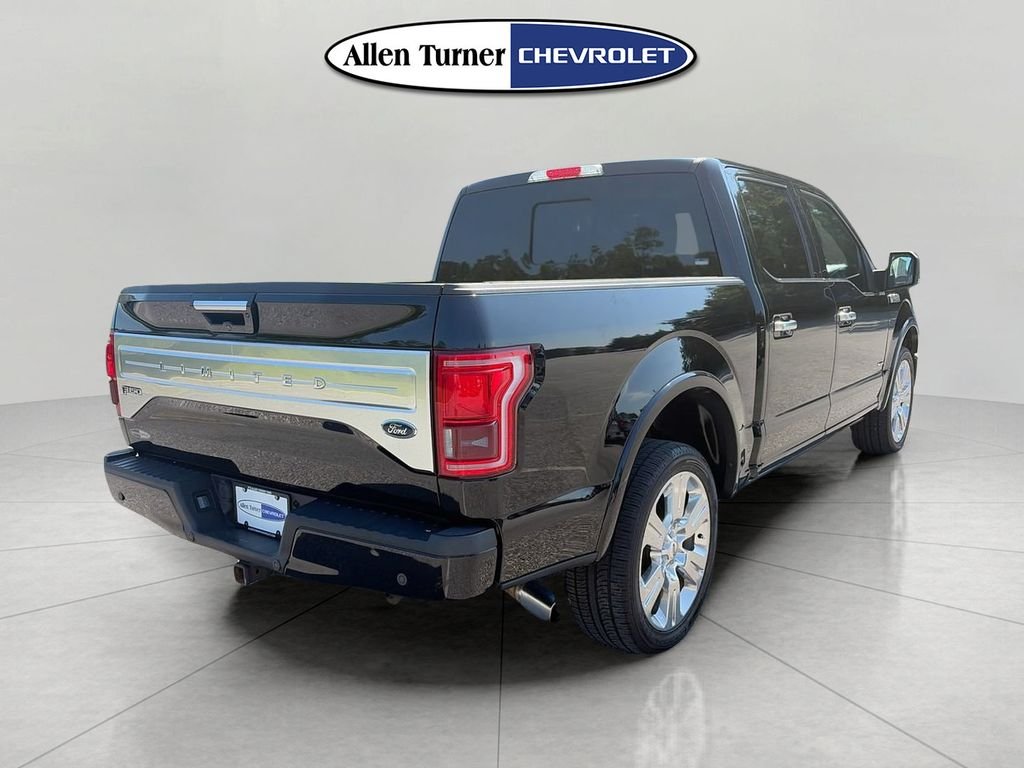Used 2017 Black Ford Limited image 4