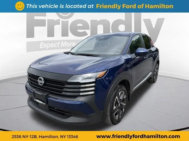 Used 2025 Deep Blue Pearl Nissan SV image 1