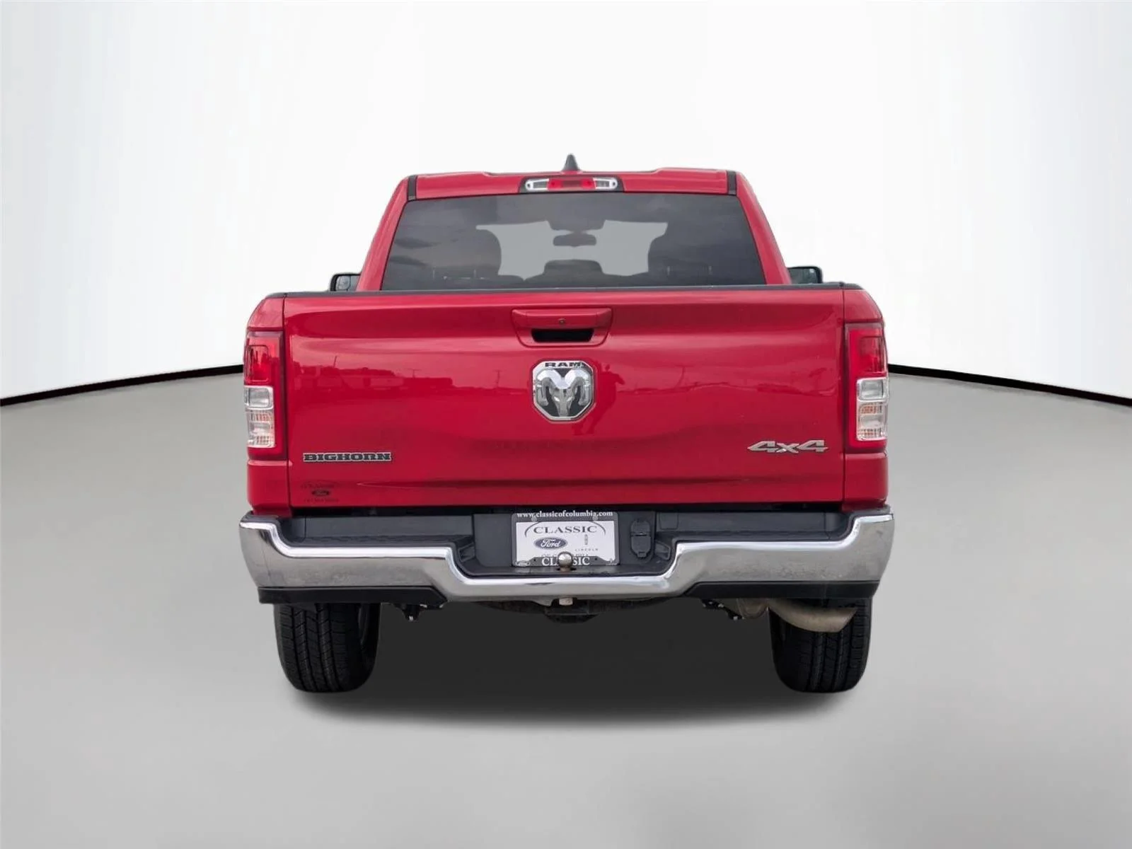 Used 2022 Flame Red Clearcoat Ram Big Horn image 6
