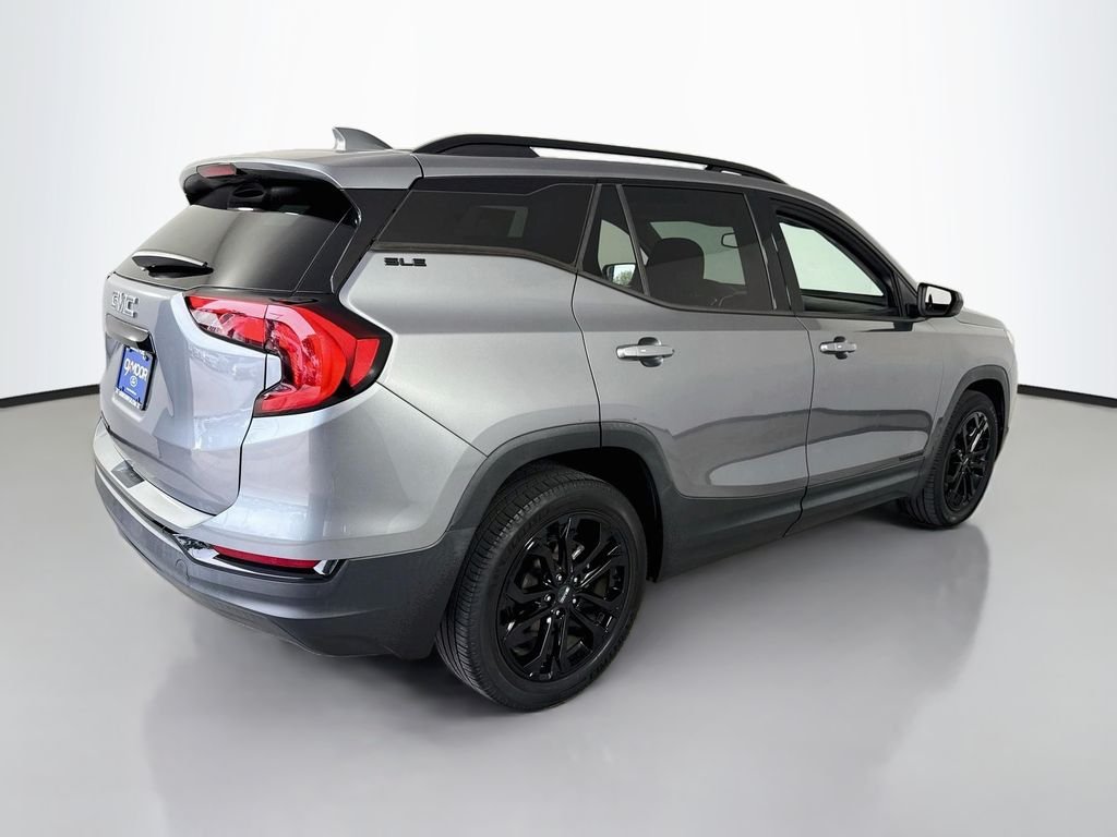Used 2020 Satin Steel Metallic GMC SLE image 7