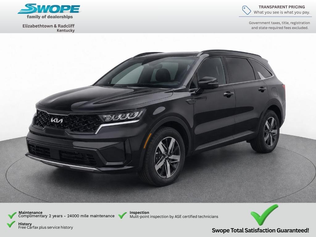 Used 2022 EBONY BLACK Kia S image 1