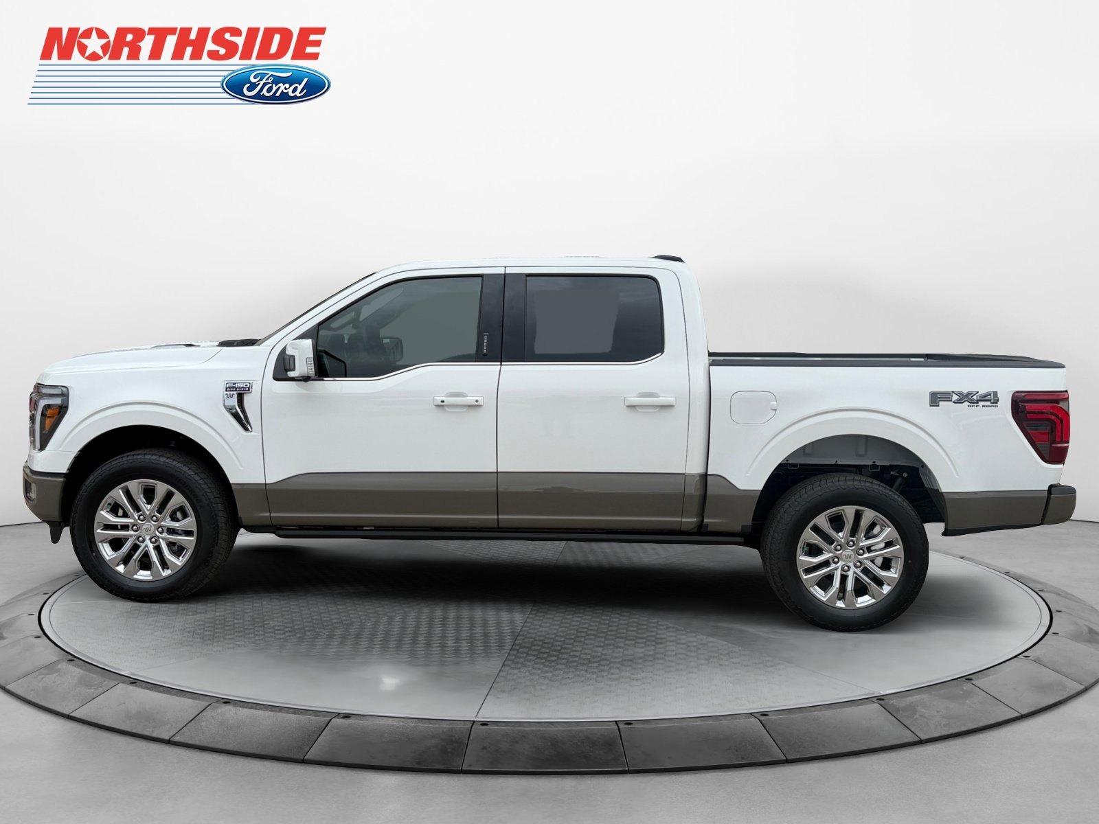New 2026 Star White Metallic Tri-Coat Ford King Ranch image 4