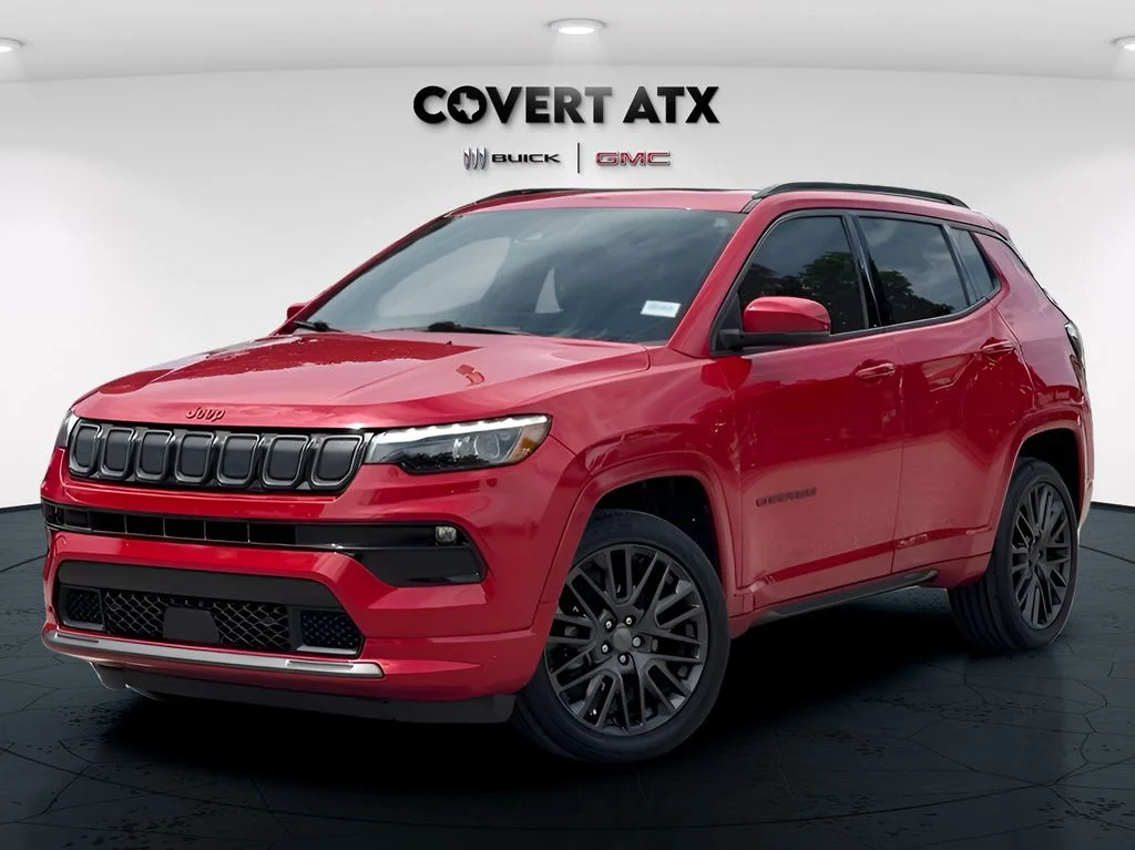 Used 2022 Red Jeep Limited image 1