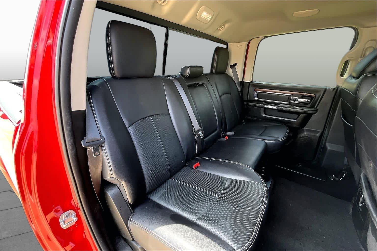 Used 2018 Flame Red Clearcoat Ram Laramie image 20
