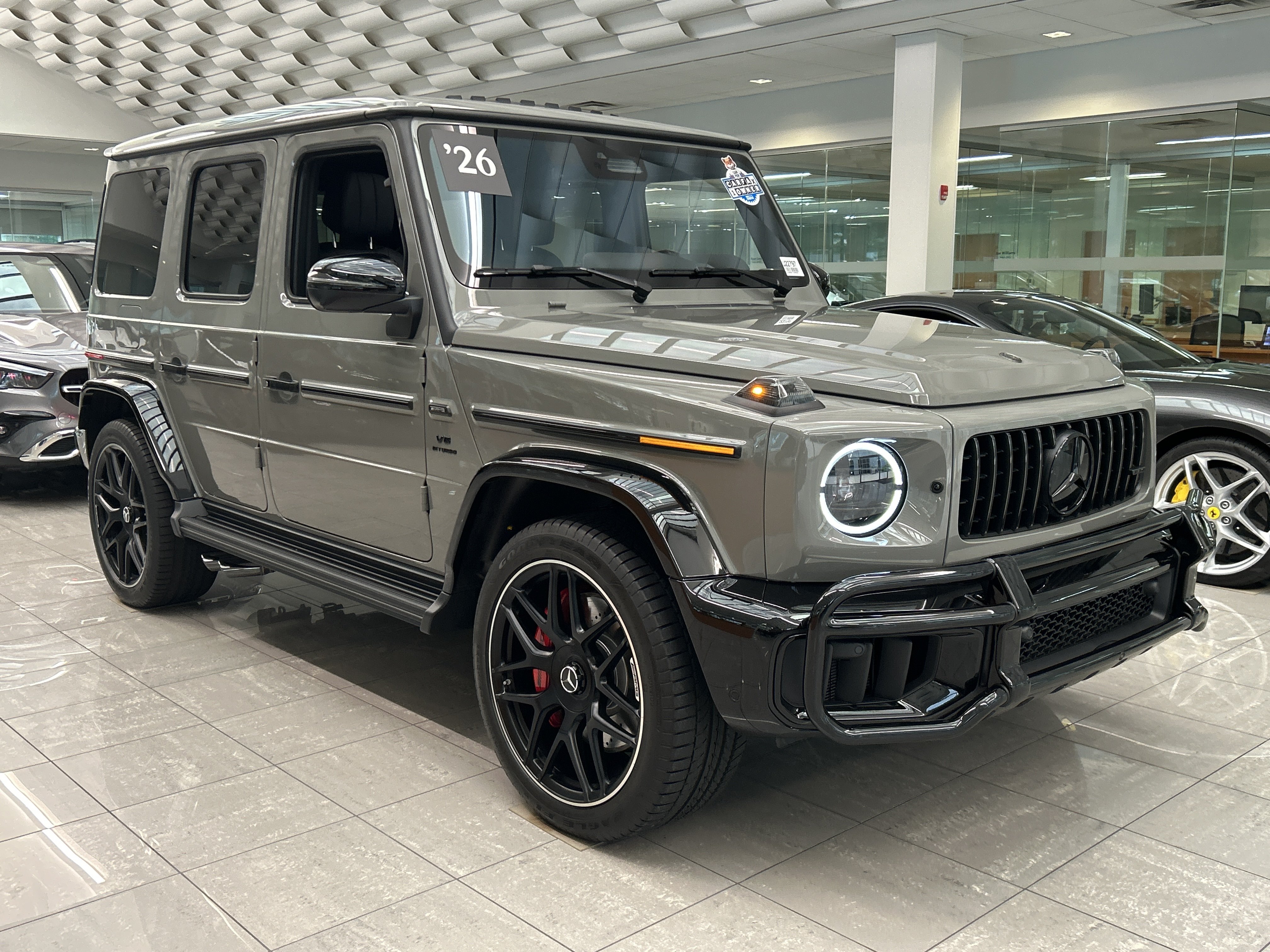 Certified Used 2026 MANUFAKTUR Arabian Grey Mercedes-Benz AMG® G 63 SUV image 4