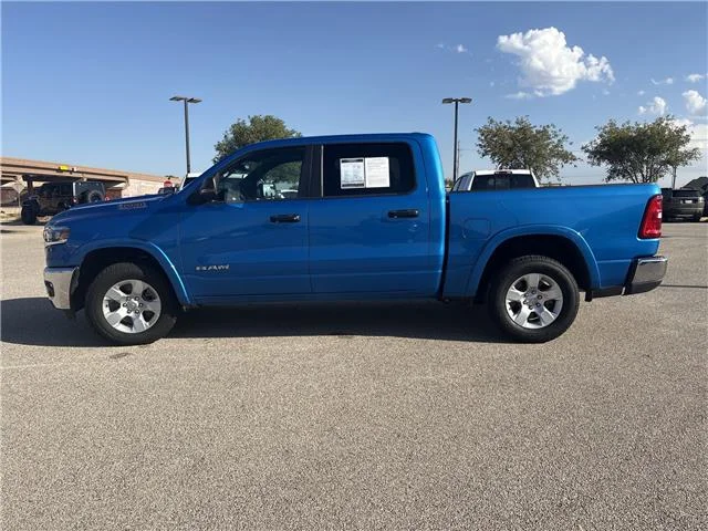 Used 2025 Hydro Blue Pearlcoat RAM Big Horn/Lone Star 4x4 Crew Cab 144.5 in. WB image 4