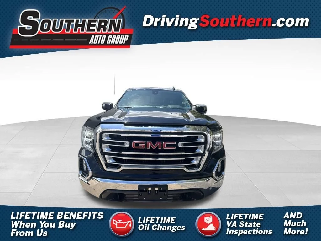 Used 2021 Onyx Black GMC SLT image 1