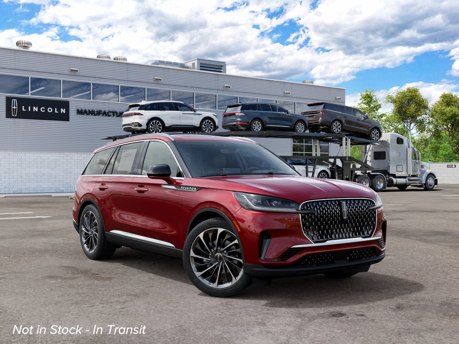 New 2027 Ruby Red Metallic Tinted Clearcoat Lincoln Reserve image 4