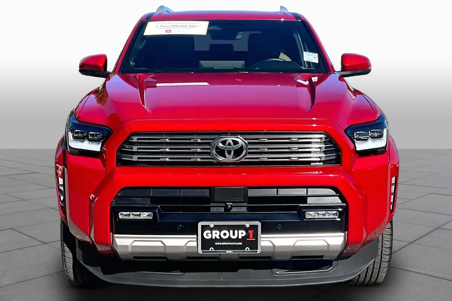 Certified Used 2026 Supersonic Red Toyota Limited image 4