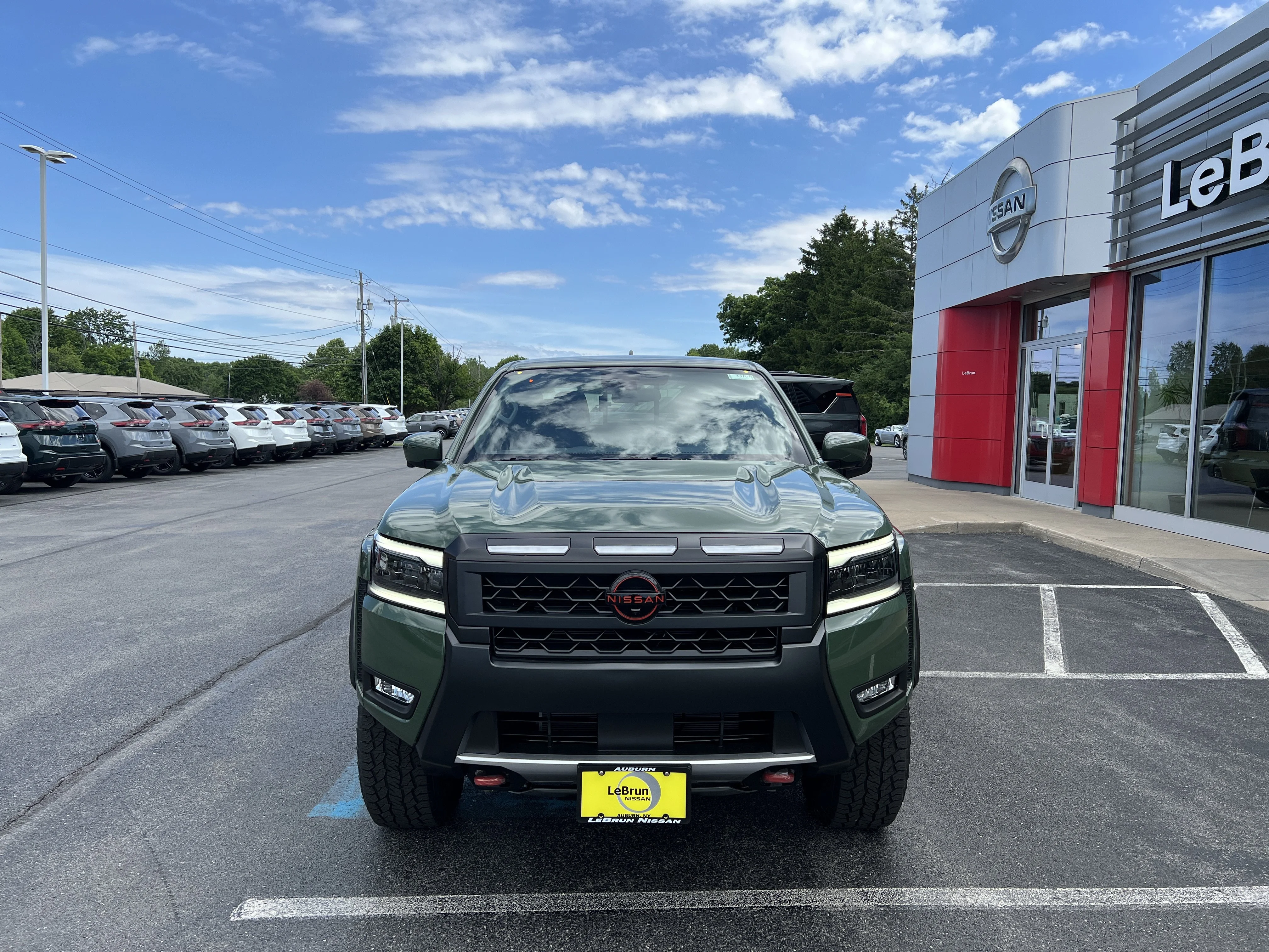 New 2026 Tactical Green Metallic Nissan PRO-4X image 2