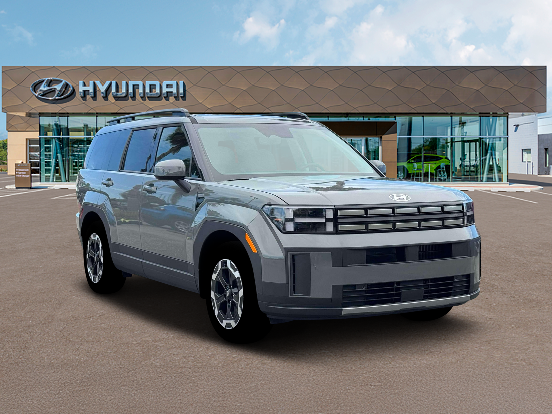 New 2026 Hampton Gray Hyundai SEL AWD image 11