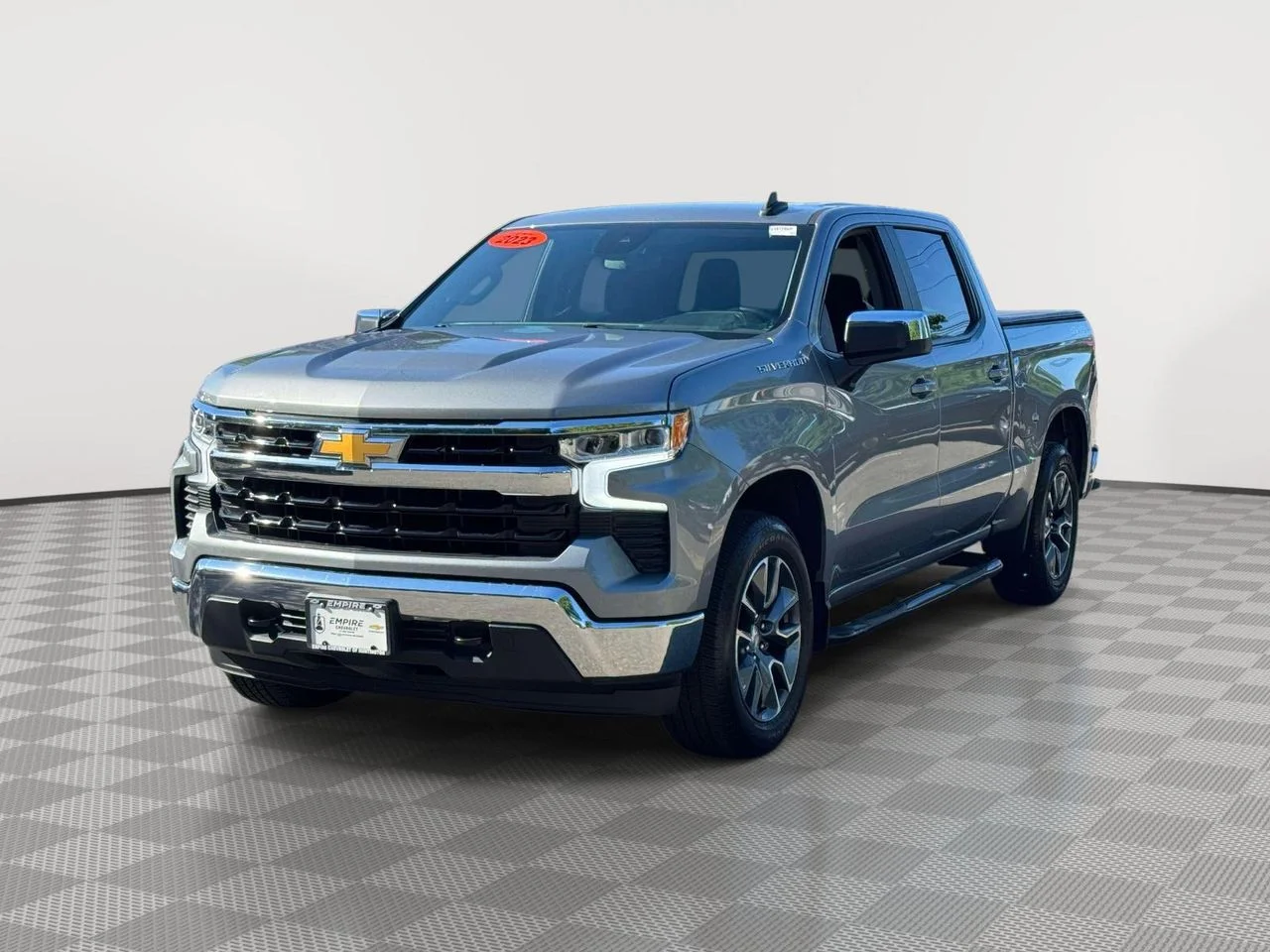 Used 2023 Sterling Gray Metallic Chevrolet 4WD Crew Cab Short Bed LT with 2FL image 3