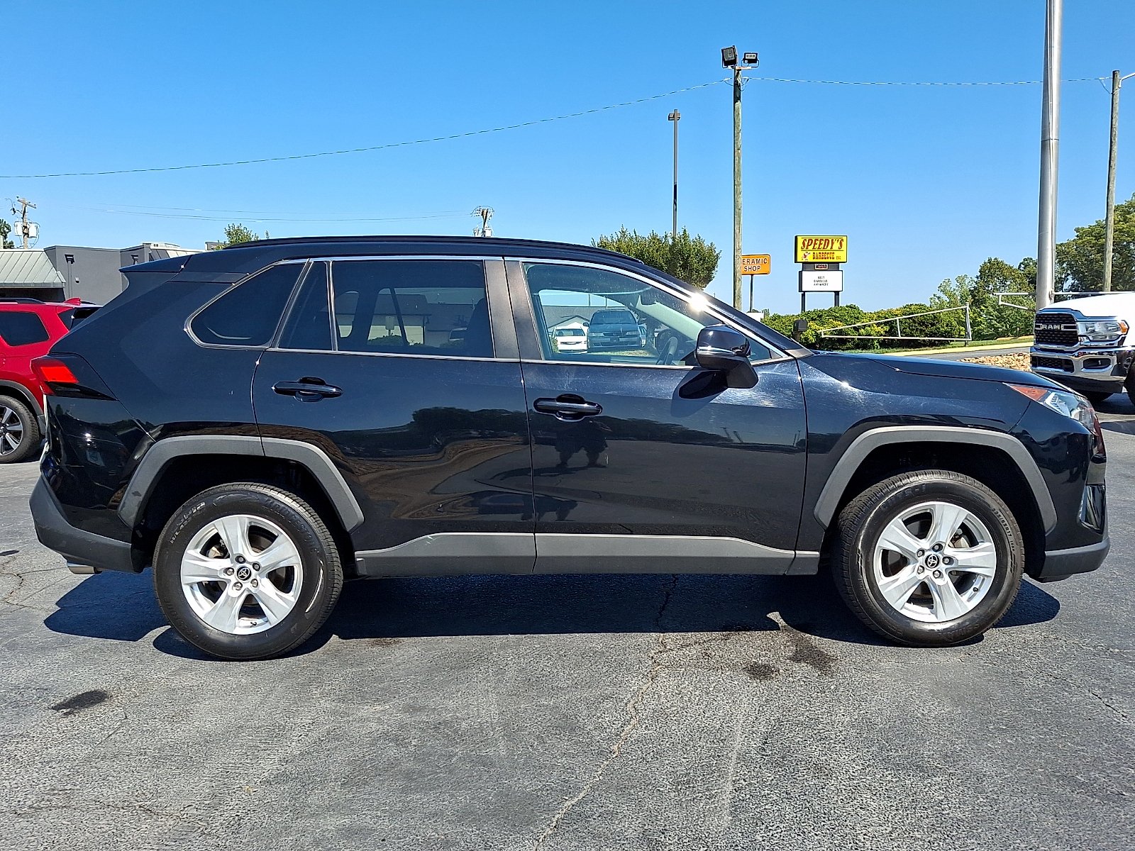 Used 2021 Midnight Black Metallic - 218 Toyota XLE image 7