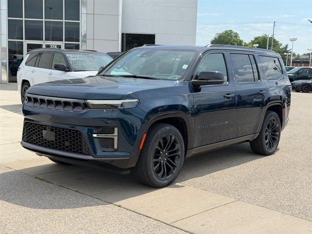 New 2026 Fathom Blue Pearl-Coat Exterior Paint Jeep Summit Obsidian image 1