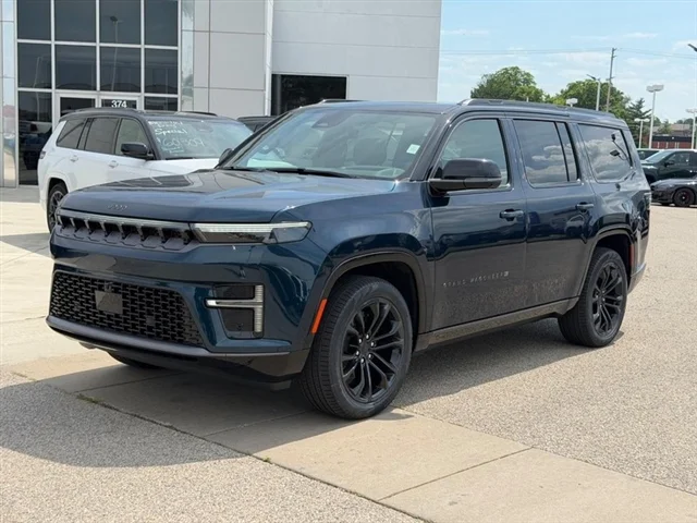 New 2026 Fathom Blue Pearl-Coat Exterior Paint (Late Availability) Jeep Summit Obsidian image 1