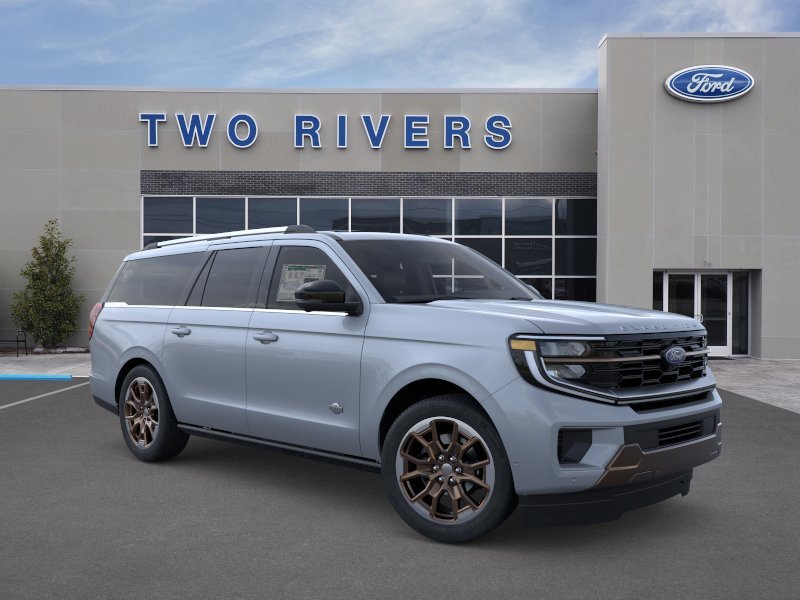 New 2025 Glacier Gray Metallic Tricoat Ford King Ranch image 7