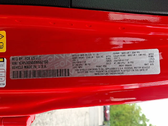 New 2025 Red Jeep Sahara image 22