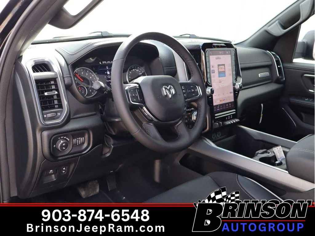 New 2026 Diamond Black Crystal Pearlcoat Ram Laramie image 12