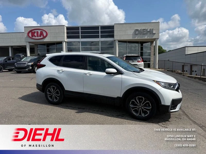 Used 2021 White Honda EX-L image 1