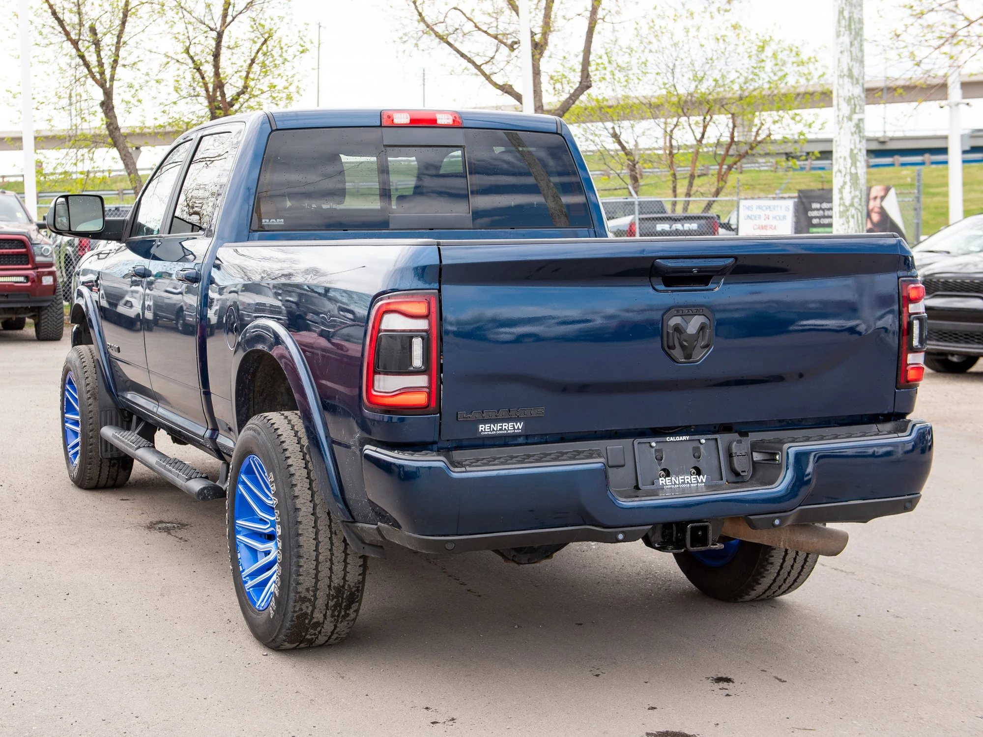 Used 2021 Blue RAM Laramie * Night Edition | Cummins Diesel | Rear Air Suspension | Harman/Kardon | Apple CarPlay image 14