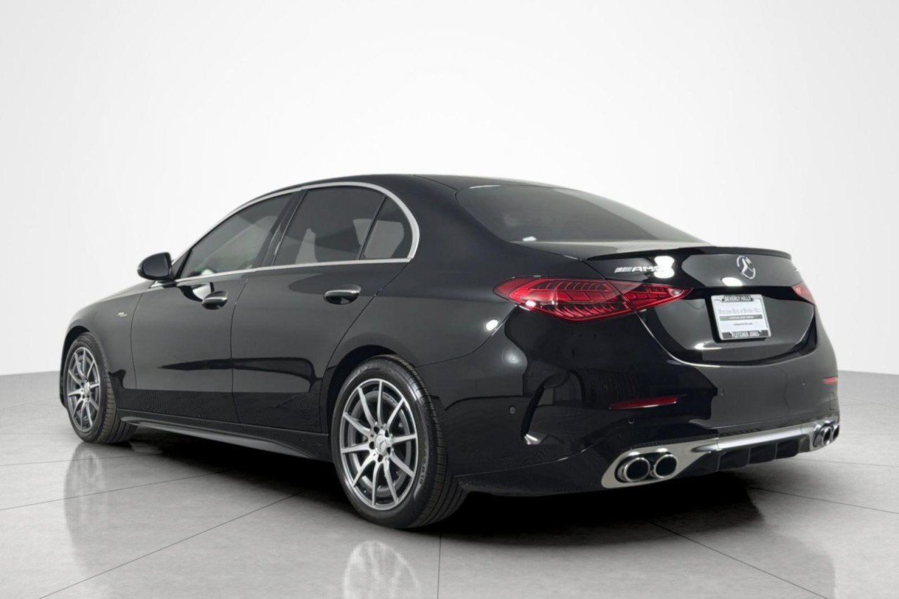 Used 2023 Black Mercedes-Benz AMG® C 43 image 3