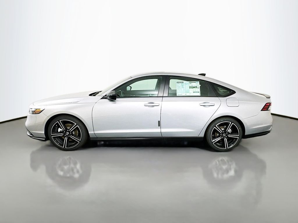New 2026 Solar Silver Metallic Honda Sport Hybrid image 8
