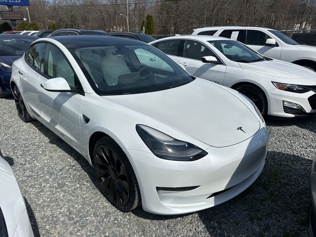 Used 2023 Tesla Model 3 Performance with VIN 5YJ3E1EC3PF466167 for sale in Reidsville, NC
