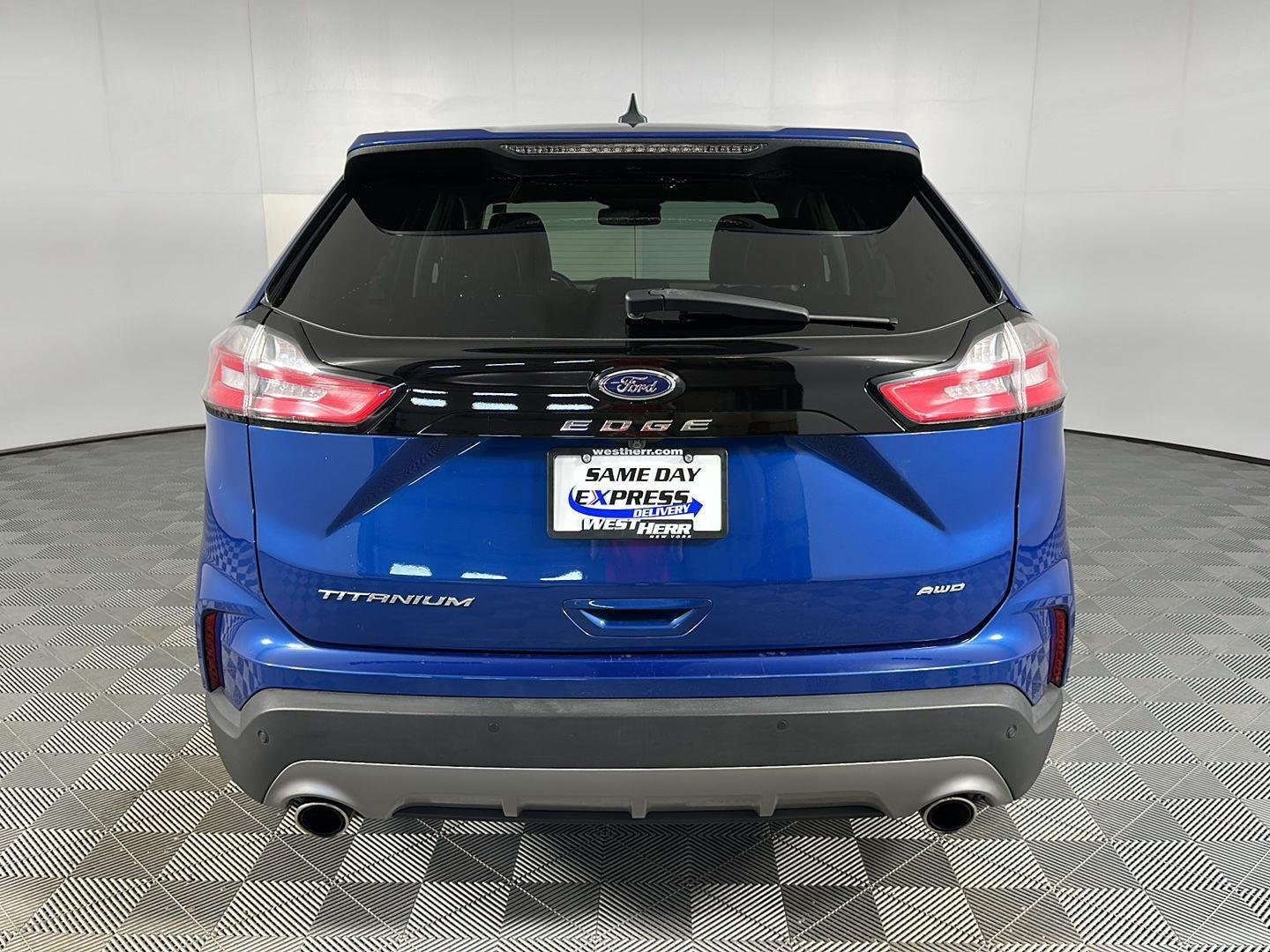 Used 2022 Atlas Blue Ford Titanium image 22