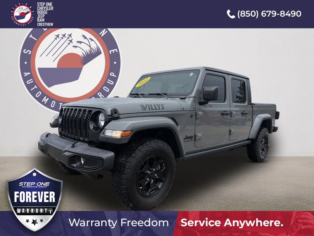 Used 2022 Gray Jeep Willys image 1