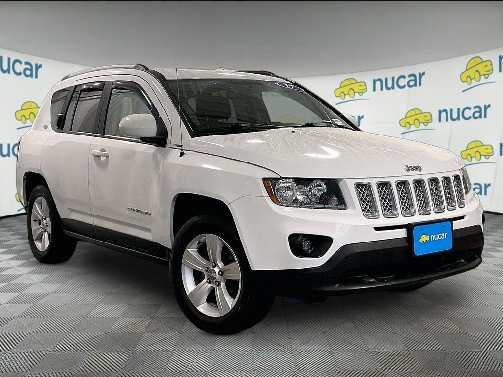 Used 2017 White Jeep Latitude image 1