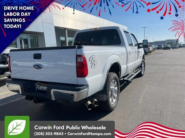 Used 2015 White Ford Lariat image 6