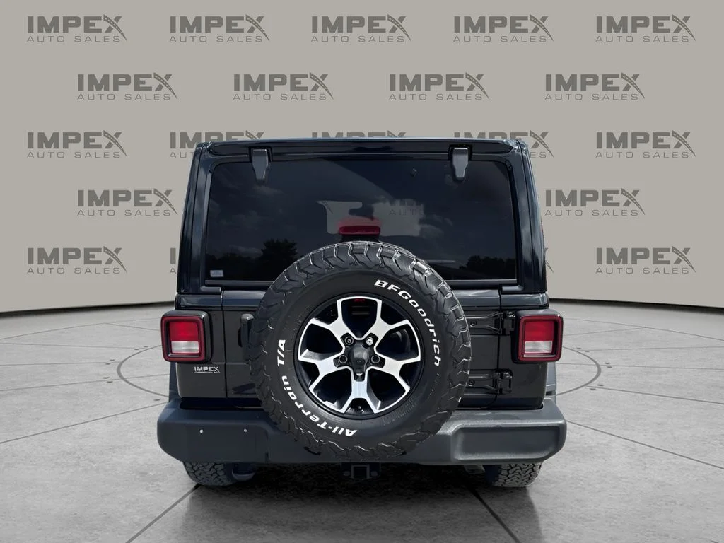 Used 2020 Black Jeep Unlimited Sport S image 5