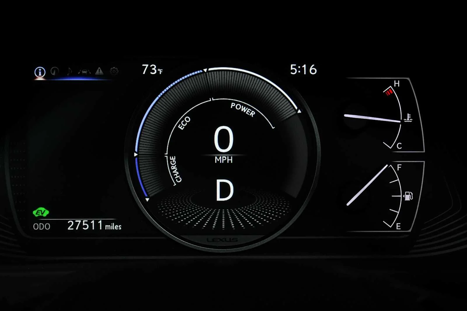 Certified Used 2023 Iridium with Obsidian Roof Lexus F SPORT Design image 24