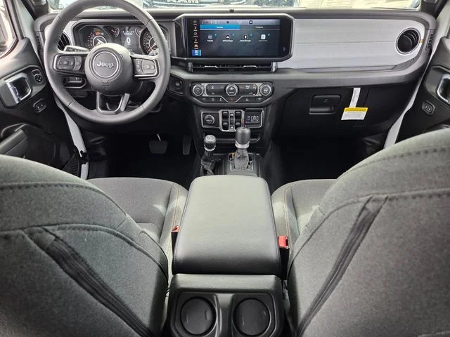 New 2026 Bright White Clear-Coat Exterior Paint Jeep Sport S image 16
