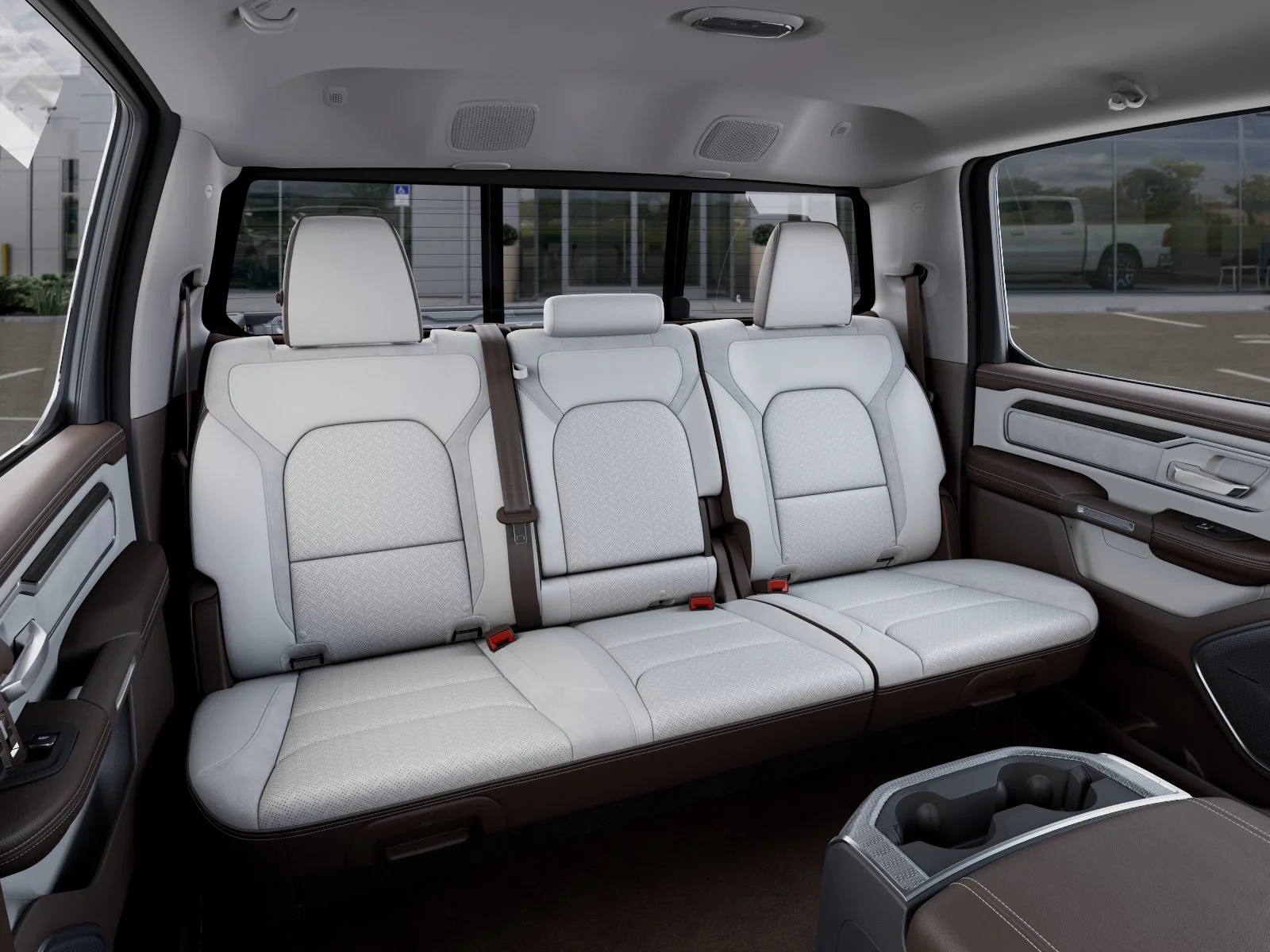 New 2026 Bright White Clear-Coat Exterior Paint RAM Laramie image 15