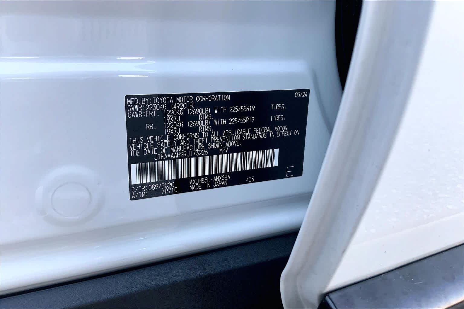 Used 2024 Wind Chill Pearl Toyota Nightshade image 29