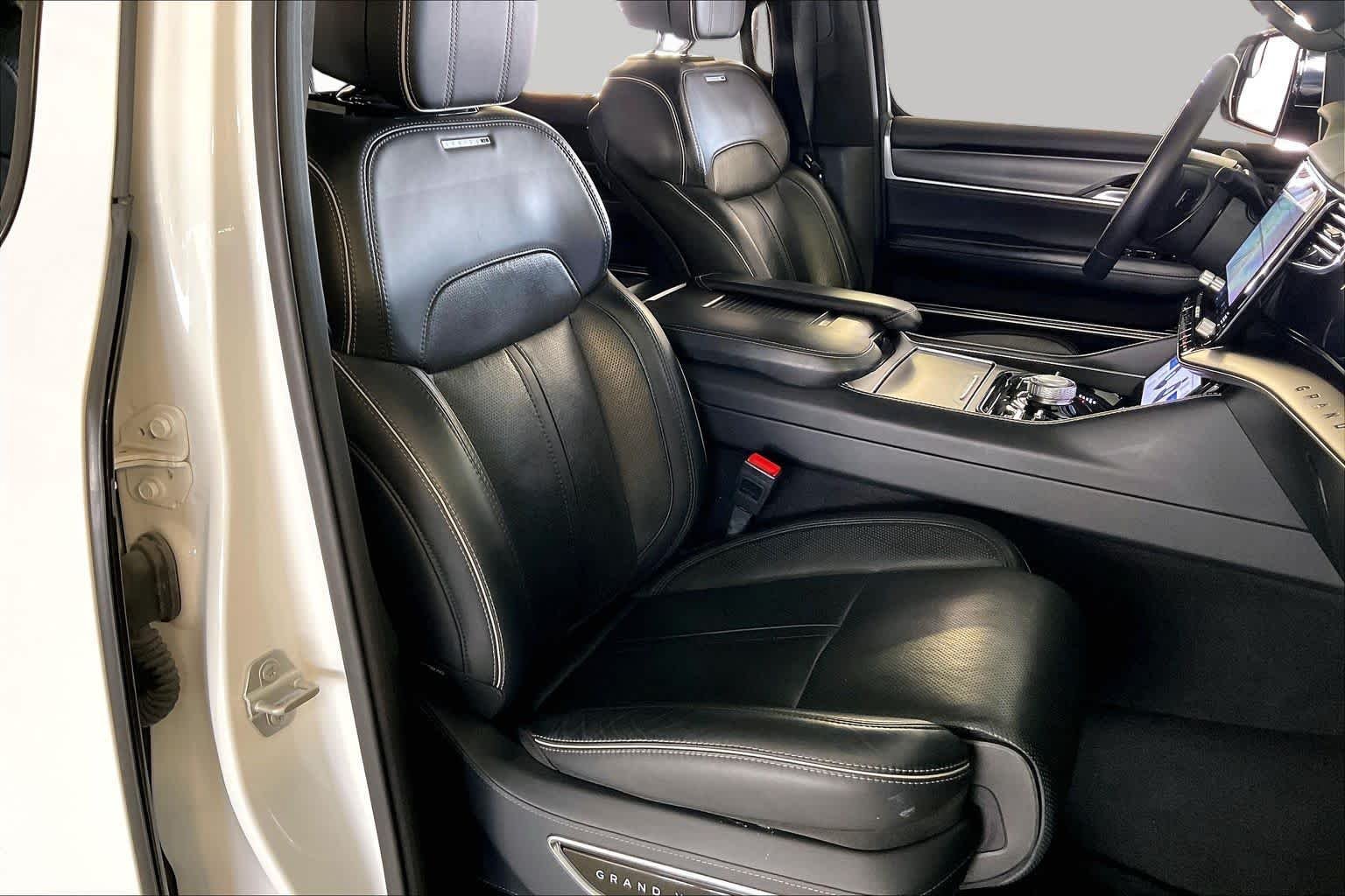 Used 2024 Bright White Clearcoat Jeep Series II image 8