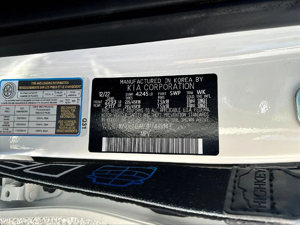 Used 2023 White Kia SX image 20