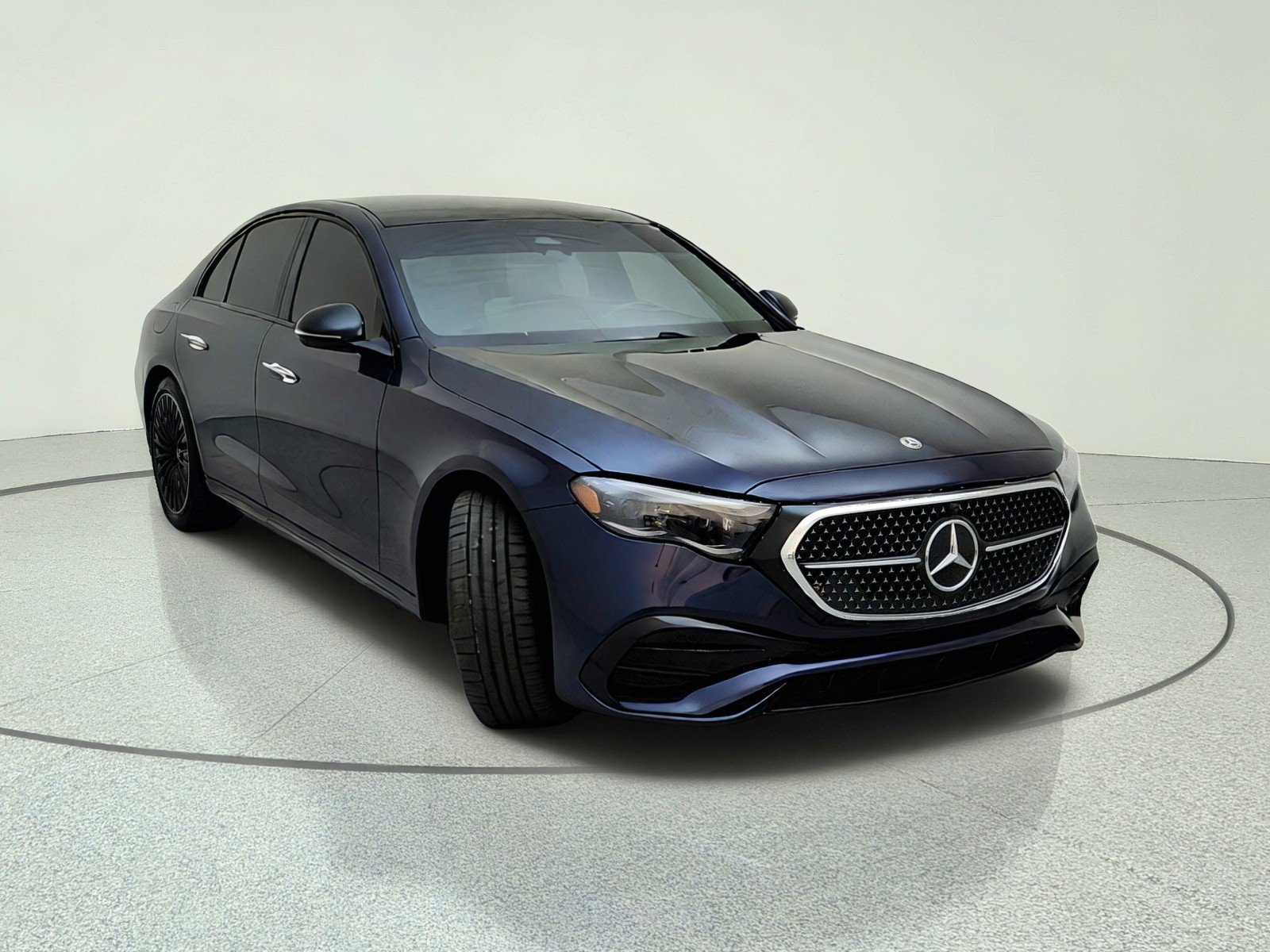 Certified Used 2025 Nautical Blue Metallic Mercedes-Benz E 350 image 4