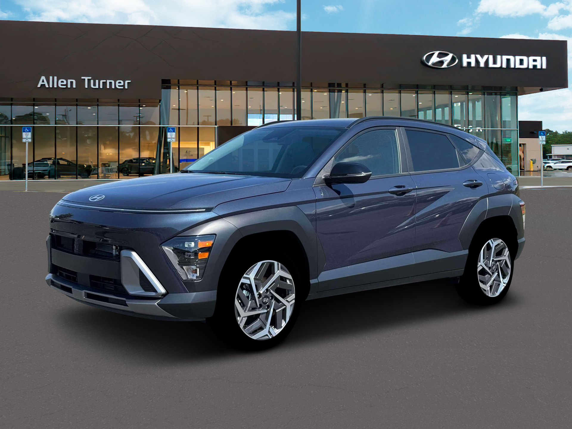 New 2026 Denim Blue Pearl Hyundai SEL Premium FWD image 2