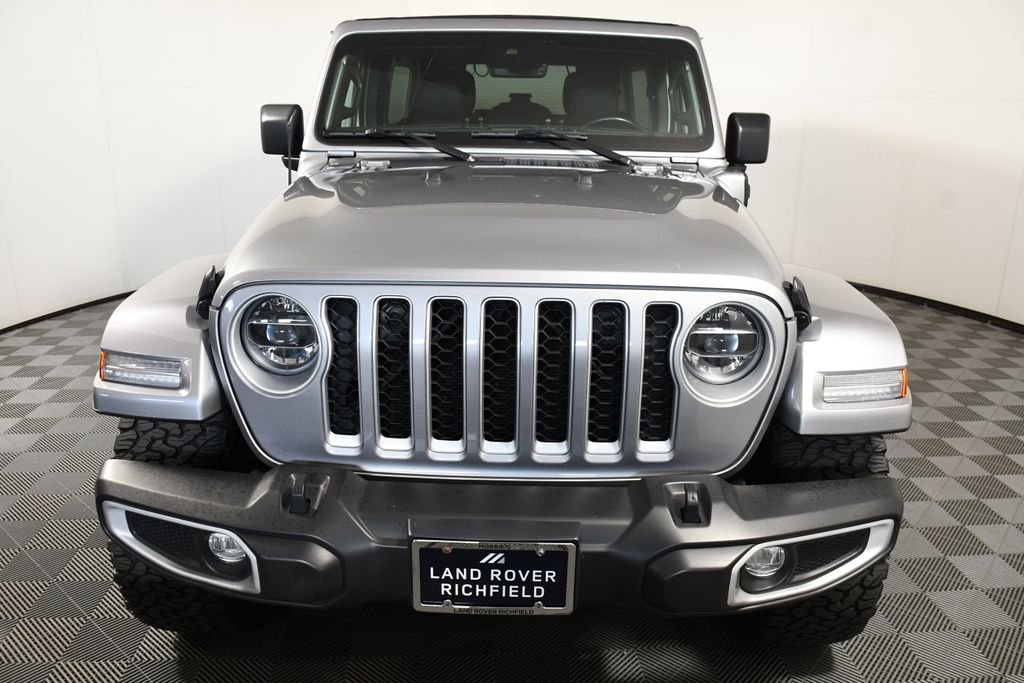 Used 2021 Billet Silver Metallic Clearcoat Jeep Unlimited Sahara 4xe image 10