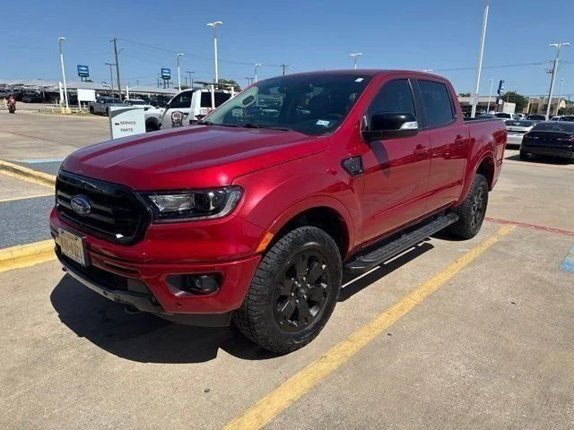 Used 2020 Red Ford Lariat image 1