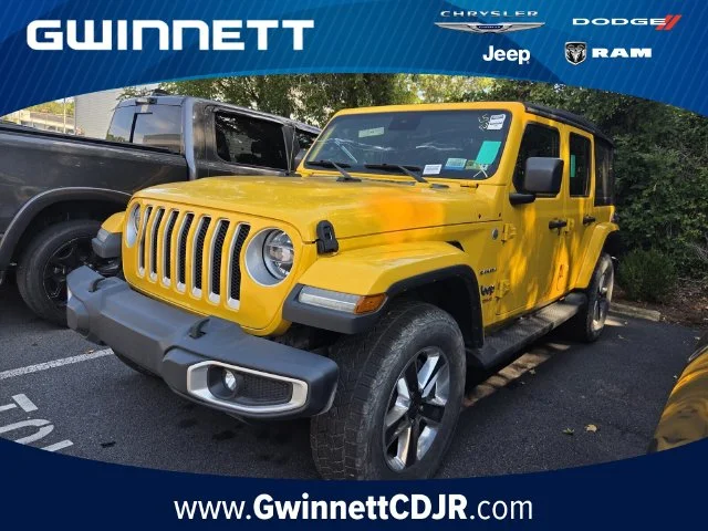 Used 2020  Jeep Unlimited Sahara image 1